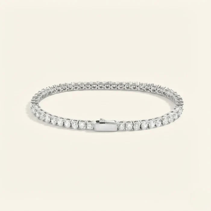 Moissanite Bracelet - 3mm
