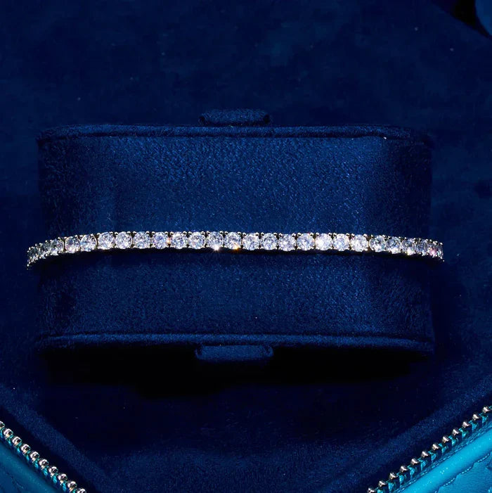 Moissanite Bracelet - 3mm