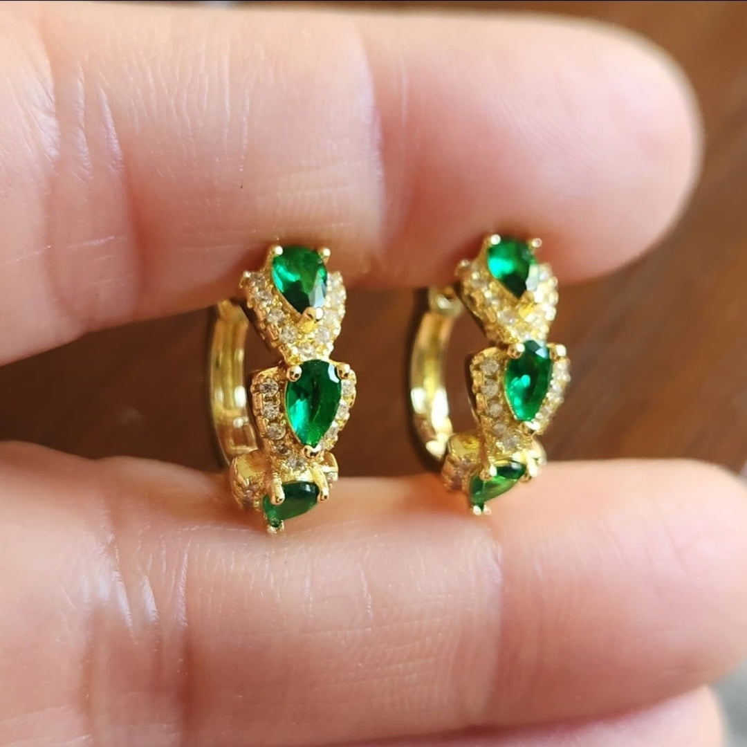 Sylvarra Jadelisse Earrings | Gold